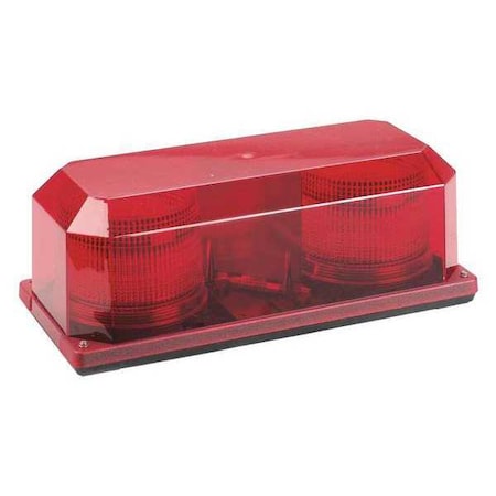 Wolo Strobe Light, Red, Permanent 3710P-R