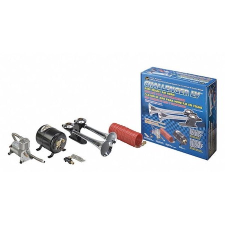 Wolo Lanyard Operated Air Horn, Challenger LV 815