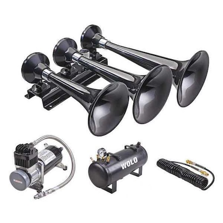 Wolo Pro Train Horn/Air System, Wolo Express 855-858