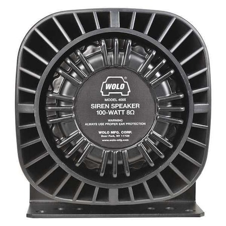 Wolo Siren Speaker, 100W, 8-OHM 4005