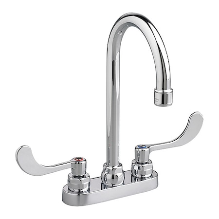 American Standard Monterrey(R) Bathroom Faucet, Manual, 4" Mount, 3 Hole Commercial 7500145.002