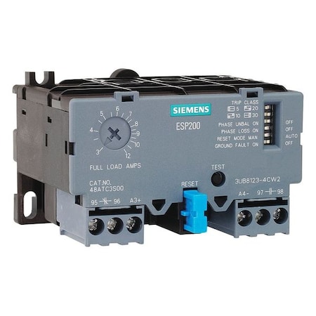 Siemens Overload Relay, 1NC/1NO, 10 A Min current, 40 A Max current, 690V AC 3UB81234EW2