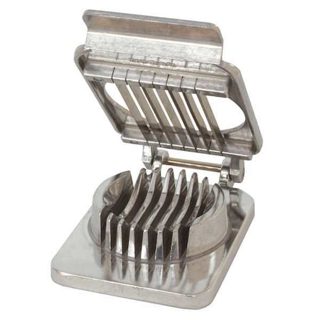Crestware Mushroom Slicer, 8 Cuts, 1/4 in W, Aluminum AMS
