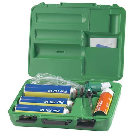 Todol Spray Foam Sealant Kit, _, Green Case Kit, Yellow, 7 percent Expansion Ratio SP01