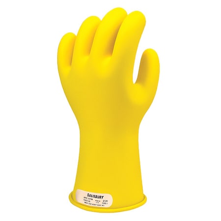 Salisbury Electrical-Insulating Glove Kit, 500V AC, 750V DC, Rubber, 14 in Length, Black, Size 10 GK0014B/10