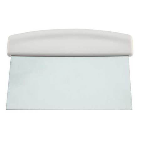 Crestware Dough Scraper, Steel/Plastic, 6-1/2 In PDS63