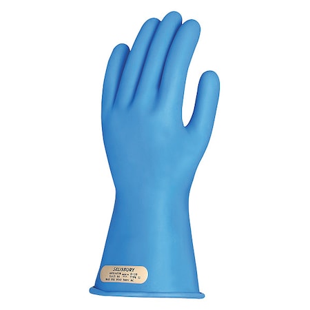 Salisbury Electrical-Insulating Glove Kit, 500V AC, 750V DC, Rubber, 11 in Length, Blue, Size 12 GK0011BL/12