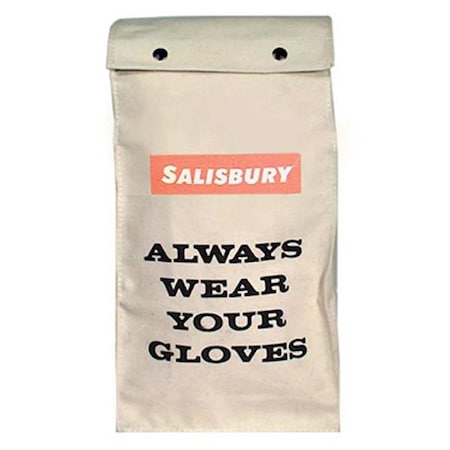 Salisbury Glove Bag, Canvas, 16 in Length, Beige GB116