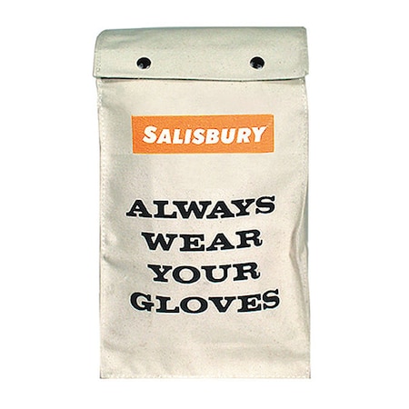 Salisbury Glove Bag, Canvas, 12 in Length, Beige GB112