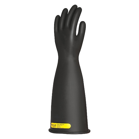 Salisbury Electrical-Insulating Glove Kit, 17,000V AC, 25,500V DC, Rubber, 18 in Length, Black, Size 8 GK218B/8