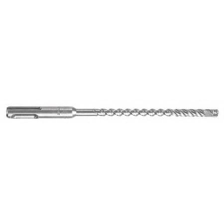 4-Cutter Hammer Drill Bit 1/4" x 6-1/2"L,SDS Plus (100-PK)