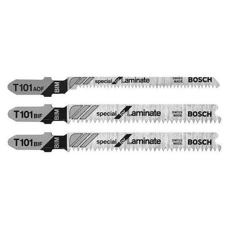 Bosch Lam Flooring Jigsaw Blade Set, 3 Pcs T503