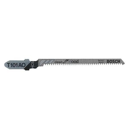 Bosch 3In 20TPI HCS Shank Jigsaw Blade, PK100 T101AO100