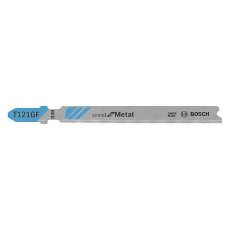 Bosch T121GF 30TPI BIM TShank Jigsaw Blade, PK3 T121GF3