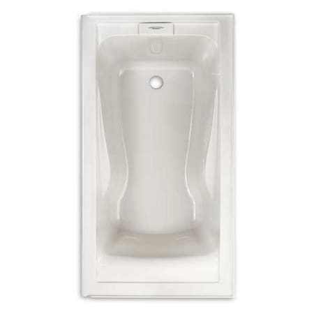 American Standard Deep Soak Bathtub, 60 x 32", White, 60" L, 32" W 2422V002.020