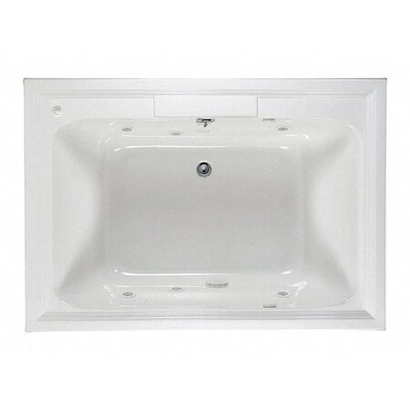 American Standard Ecosilent Whirlpool Tub, 60x42", Arctic 2748048WC.011