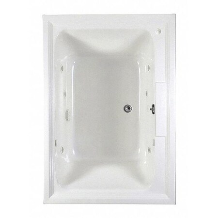 American Standard Ecosilent Combo Massage Tub, 60x42", Wht, 60" L, 42" W 2748448WCK2.020
