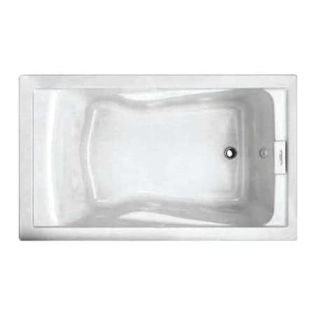 American Standard Evolution Bathtub, 60X36", Arctic, 60" L, 36" W 2771V002.011