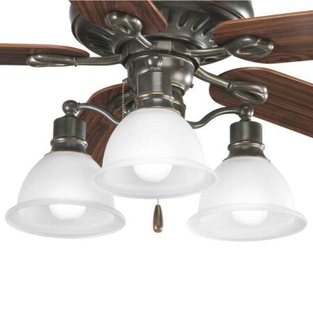 Progress Lighting Three Light Ceiling Fan Kit P2623-20