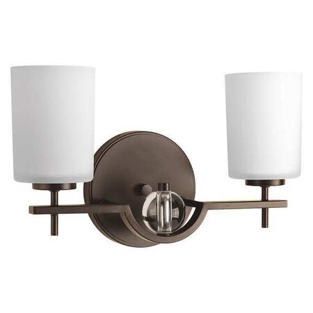 Progress Lighting Compass 2-Light Bath & Vanity, 100 W, Antique Bronze P2047-20