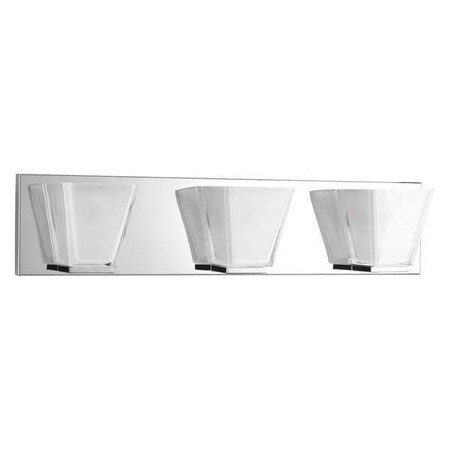 Progress Lighting Streaming 3-Light Bath & Vanity, 60 W, Polished Chrome P2125-15