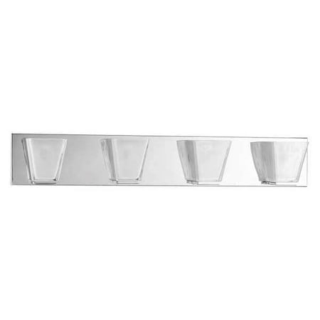 Progress Lighting Streaming 4-Light Bath & Vanity, 60 W, Polished Chrome P2126-15