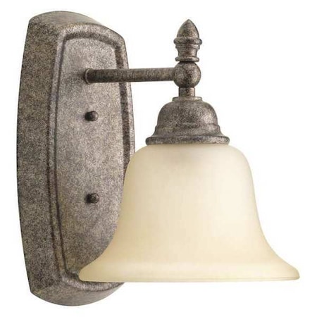 Progress Lighting Spirit 1-Light Bath & Vanity, 100 W, Pebbles P2135-144