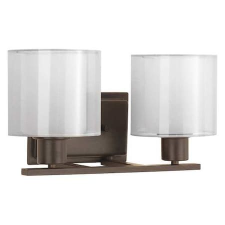 Progress Lighting Invite 2-Light Bath & Vanity, 100 W, Antique Bronze P2078-20
