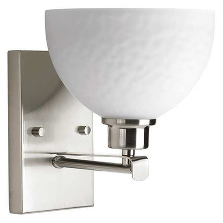 Progress Lighting Legend 1-Light Bath & Vanity, 100 W, Brushed Nickel P2087-09
