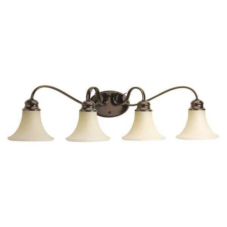 Progress Lighting Applause 4-Light Bath & Vanity, 100 W, Antique Bronze P2105-20