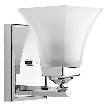 Progress Lighting Oasis 1-Light Bath & Vanity, 100 W, Polished Chrome P2111-15