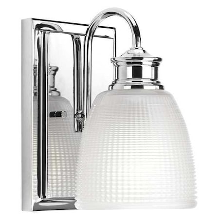Progress Lighting Lucky 1-Light Bath & Vanity, 100 W, Polished Chrome P2115-15