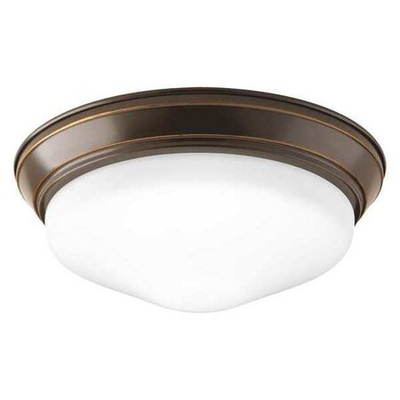 Progress Lighting LED Flush Mount (11") w/AC LED Module, 17 W, Antique Bronze P2302-2030K9