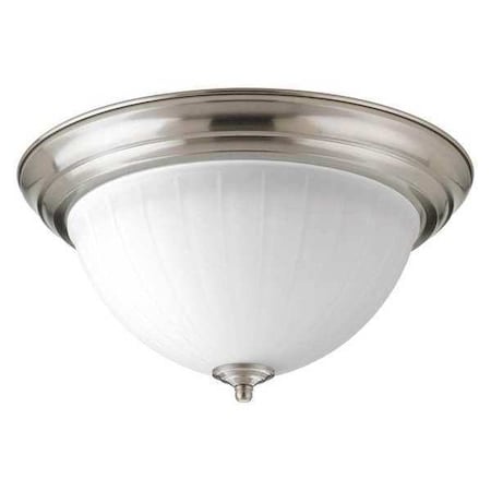 Progress Lighting LED Flush Mount (13-1/4") w/AC Module, 17W, Brushed Nickel P2305-0930K9