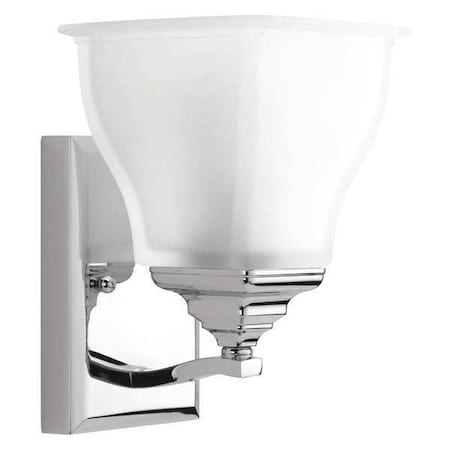 Progress Lighting Callison 1-Light Bath & Vanity, 100 W, Polished Chrome P2175-15