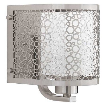 Progress Lighting Mingle 1-Light Bath & Vanity, 100 W, Brushed Nickel P2161-09