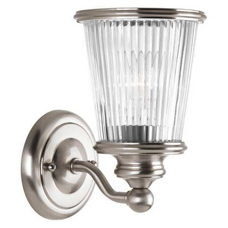 Progress Lighting Radiance 1-Light Bath & Vanity, 100 W, Brushed Nickel P2169-09