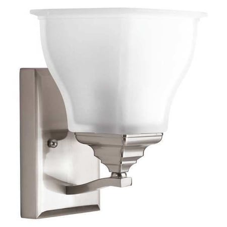 Progress Lighting Callison 1-Light Bath & Vanity, 100 W, Brushed Nickel P2175-09