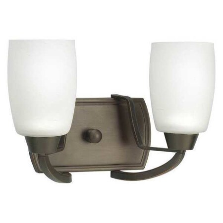 Progress Lighting Wisten 2-Light Bath & Vanity, 100 W, Antique Bronze P2795-20