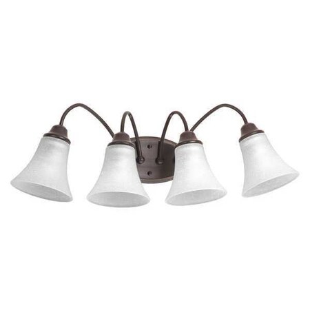 Progress Lighting Tally 4-Light Bath & Vanity, 100 W, Antique Bronze P2764-20