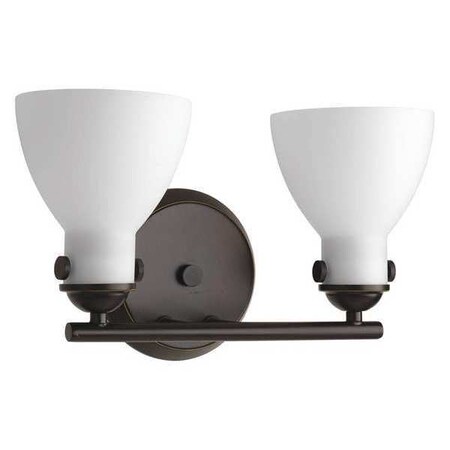Progress Lighting Fuller 2-Light Bath & Vanity, 100 W, Antique Bronze P2771-20