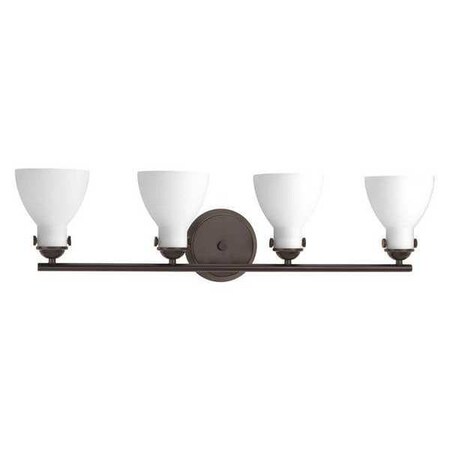 Progress Lighting Fuller 4-Light Bath & Vanity, 100 W, Antique Bronze P2774-20