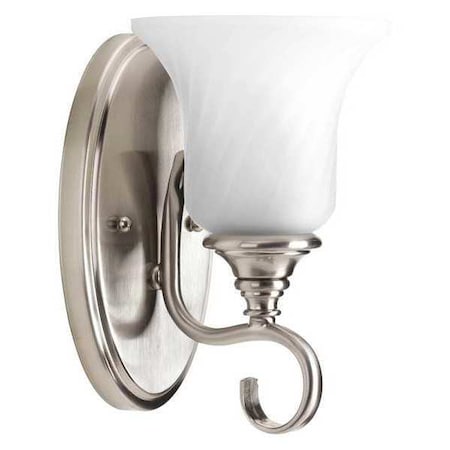 Progress Lighting Kensington 1-Light Bath & Vanity, 100 W, Brushed Nickel P2783-09