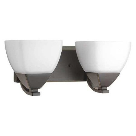 Progress Lighting Appeal 2-Light Bath & Vanity, 100 W, Antique Bronze P2701-20