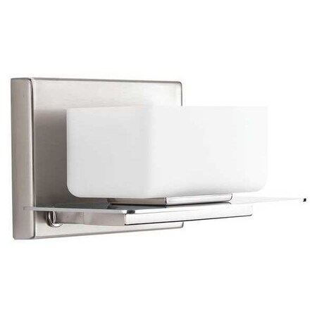 Progress Lighting Rush 1-Light Bath & Vanity, 60 W, Brushed Nickel P2715-09