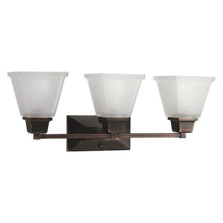 Progress Lighting North Park 3-Light Bath & Vanity, 100 W, Venetian Bronze P2743-74