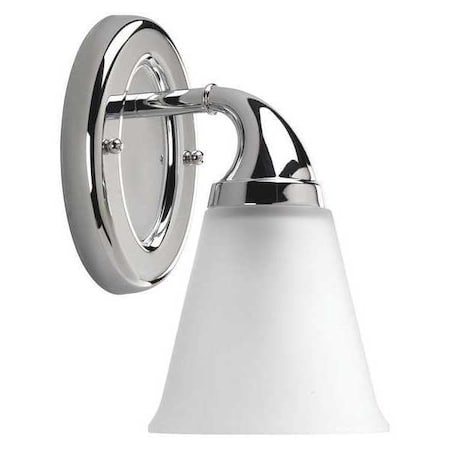Progress Lighting Lahara 1-Light Bath & Vanity, 100 W, Polished Chrome P2758-15