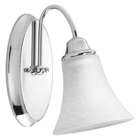 Progress Lighting Tally 1-Light Bath & Vanity, 100 W, Polished Chrome P2761-15