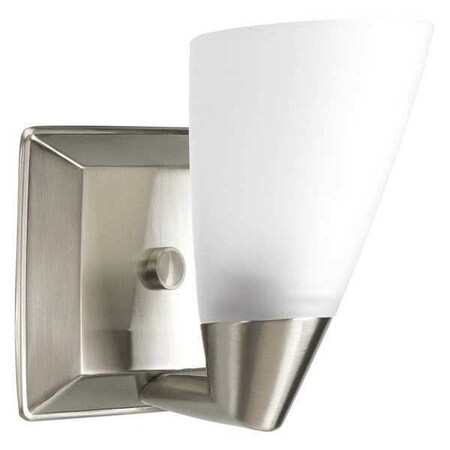 Progress Lighting Rizu 1-Light Bath & Vanity, 100 W, Brushed Nickel P2805-09