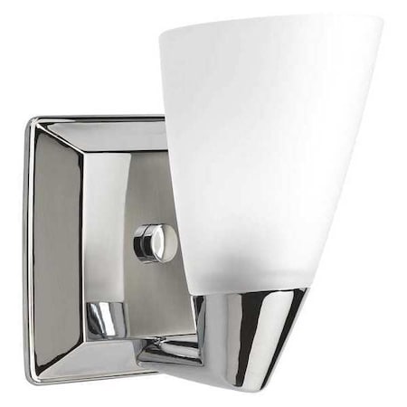 Progress Lighting Rizu 1-Light Bath & Vanity, 100 W, Polished Chrome P2805-15